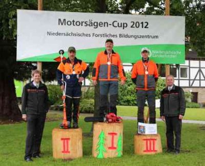 Sieger des Motorsägen – Cups 2012