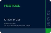 Festool Service Kundenkarte