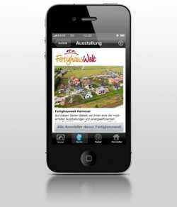 Apps der Fertighaus-Hersteller nutzen die Funktionen von iPad und iPhone