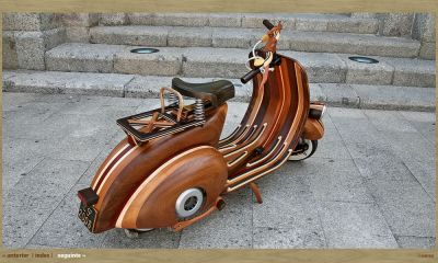 Holz Vespa