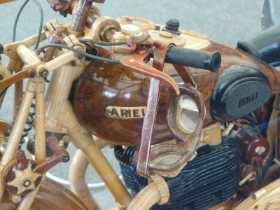 Wood+Motorbike++attention+to+detail+model