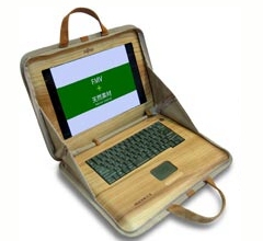 holzlaptop von Fujitsu